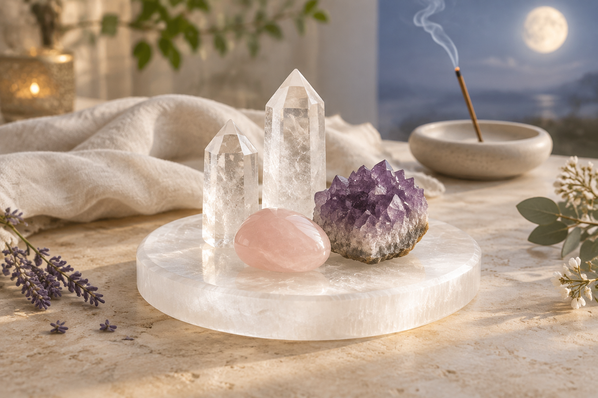 How to Cleanse and Charge Your Crystals: A Beginner's Guide
