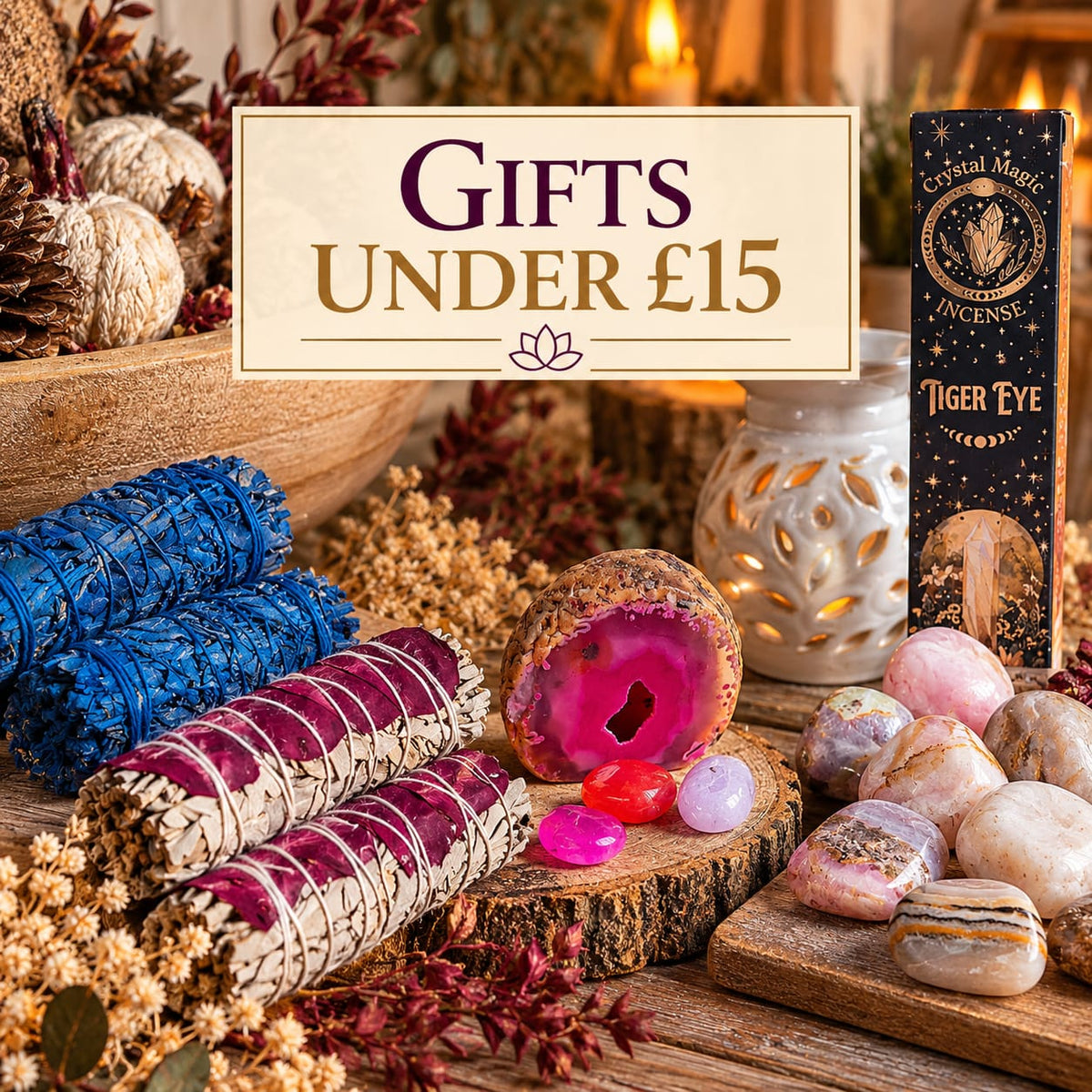 Crystal Gifts Under £15