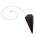 Shungite Dowsing Pendulum – Protection & Grounding