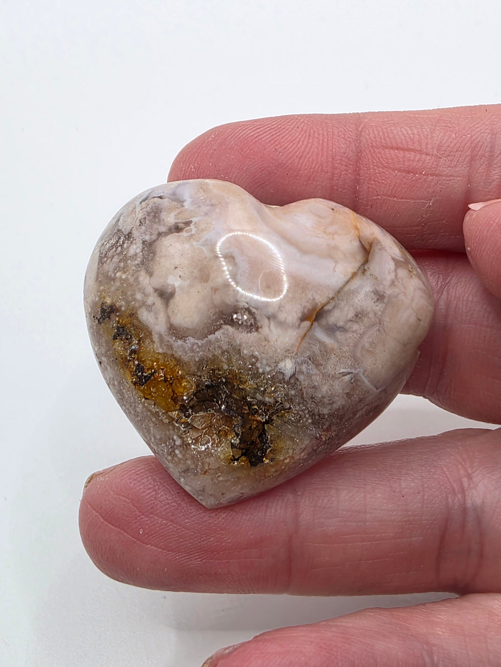 Madagascar Flower Agate Palm Stone – Growth & New Beginnings