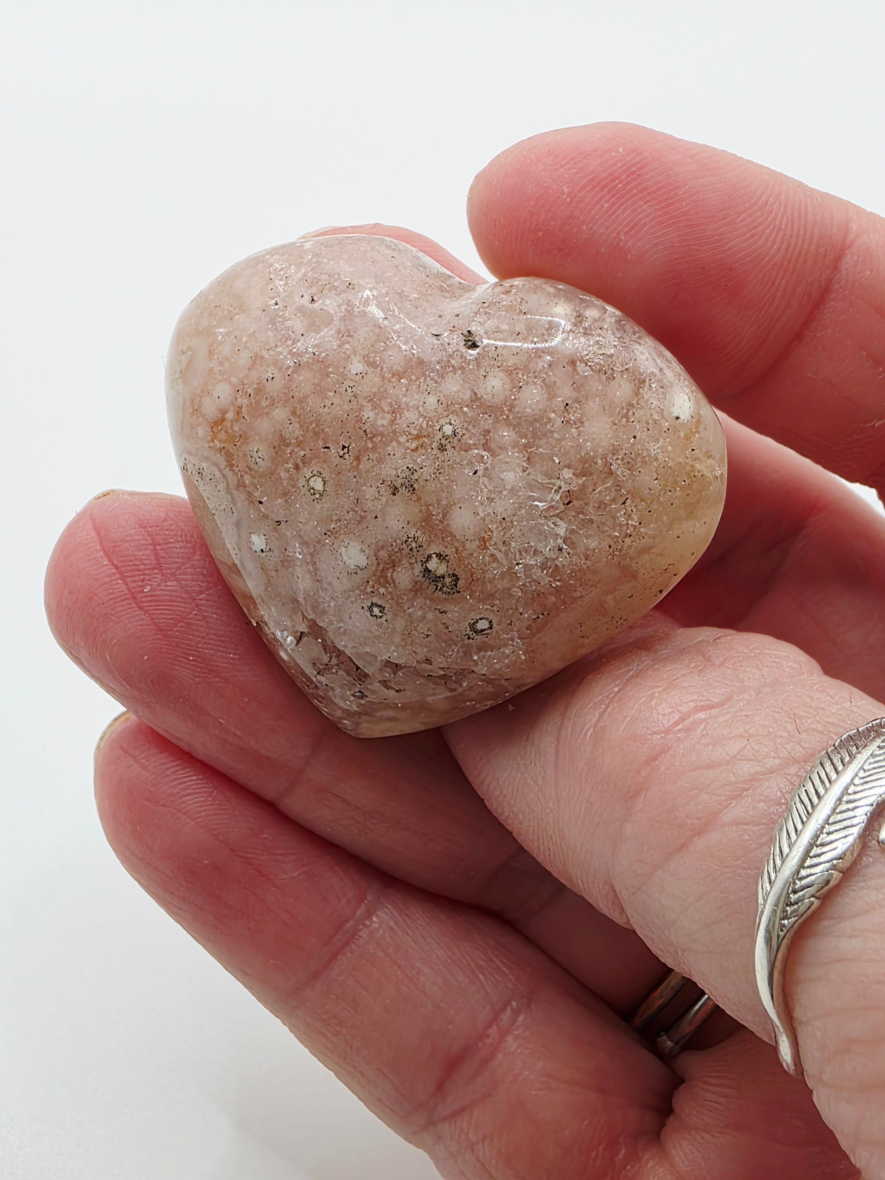 Madagascar Flower Agate Palm Stone – Growth & New Beginnings