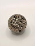 Pyrite Crystal Sphere – 151-200g – Natural Fool's Gold from Peru
