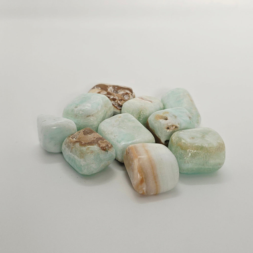 Caribbean Calcite Tumblestones – Emotional Release & Calm