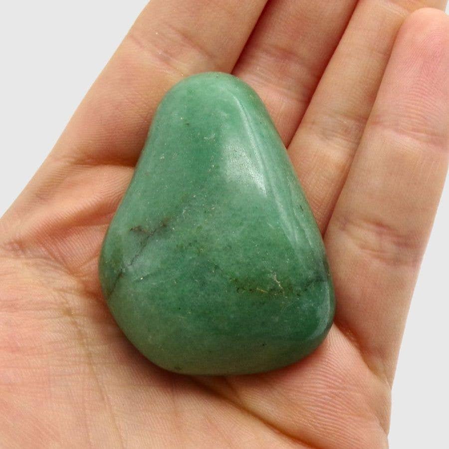 Large Green Aventurine Tumble Stone – 30-50mm