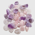 Gemstone Dragon Eggs – Clear, Rose & Amethyst