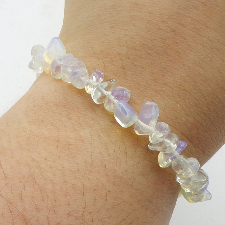 Opalite Gemchip Bracelet - Calm & Clear Communication
