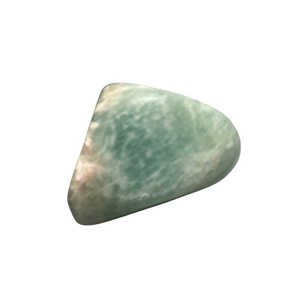 Amazonite Tumbled Stone – Tranquility & Truth – Green-Blue Crystal