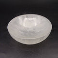 Selenite Carved Bowl – 10cm Polished Crystal