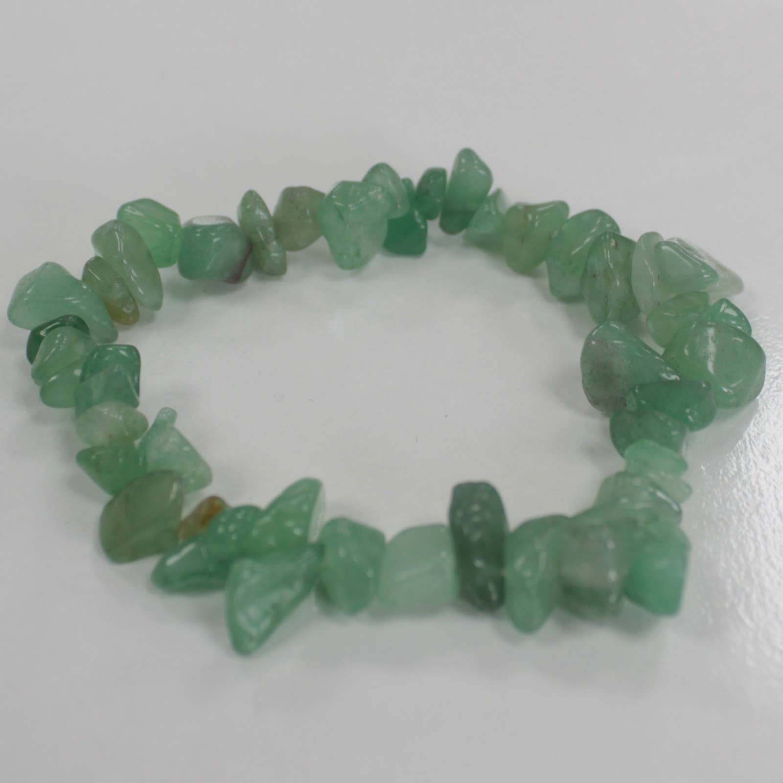 Green Aventurine Chip Bracelet – Luck & Opportunity