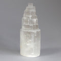 Natural Selenite Tower – 10cm Raw Crystal