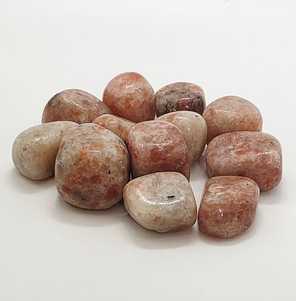 Sunstone Tumbled Stone – Joy & Vitality – Golden Sparkles – Natural Crystal