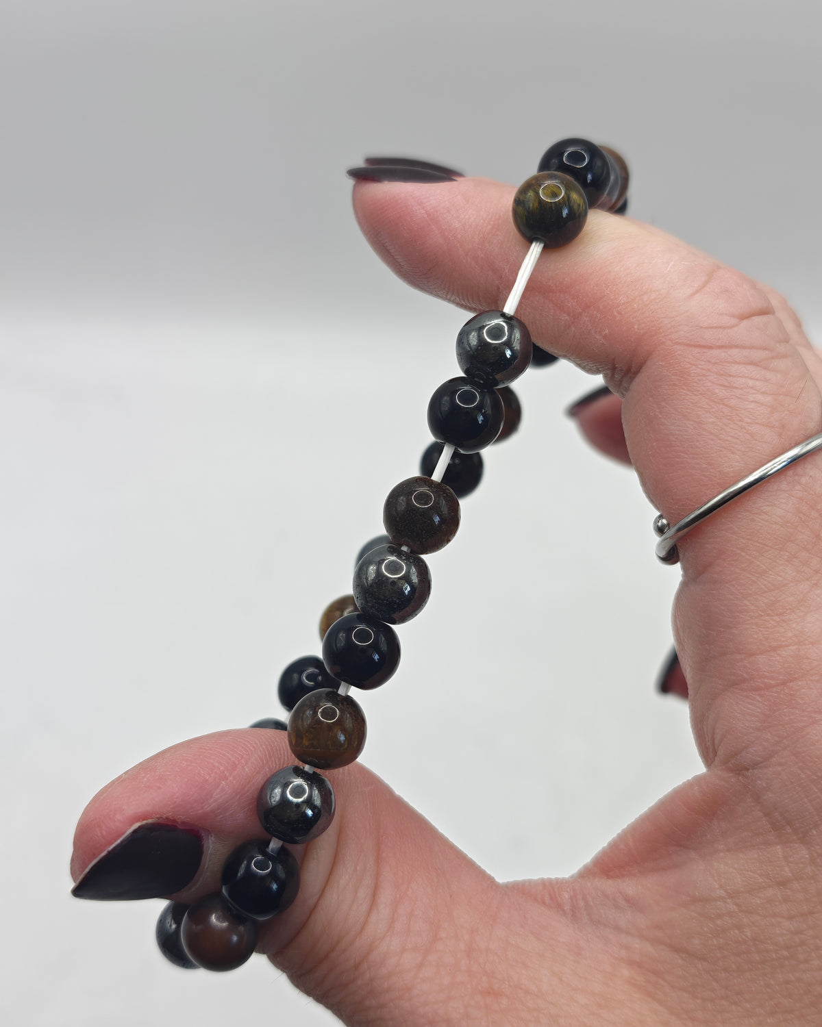 Triple Protection Crystal Bracelet 8mm A+