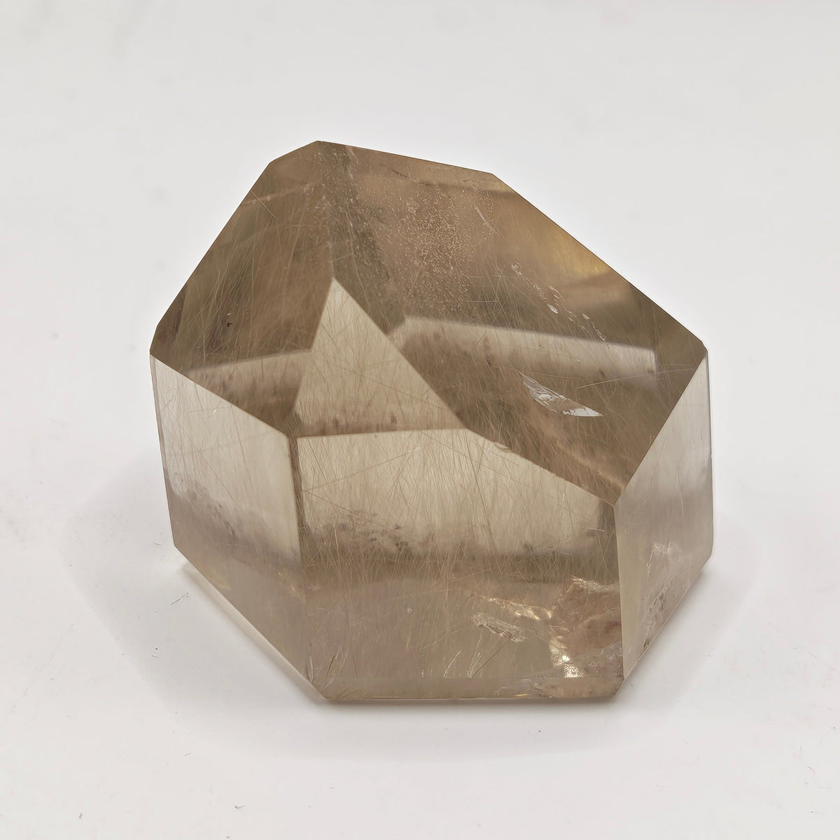 Natural Citrine Point Brazil with Inclusions, 4cm Not Heat Treated