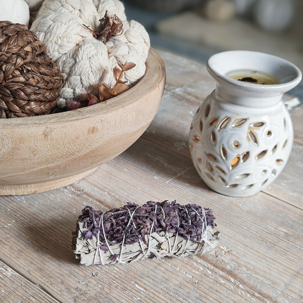 Lavender & White Sage Smudge Sticks – Calm & Cleansing