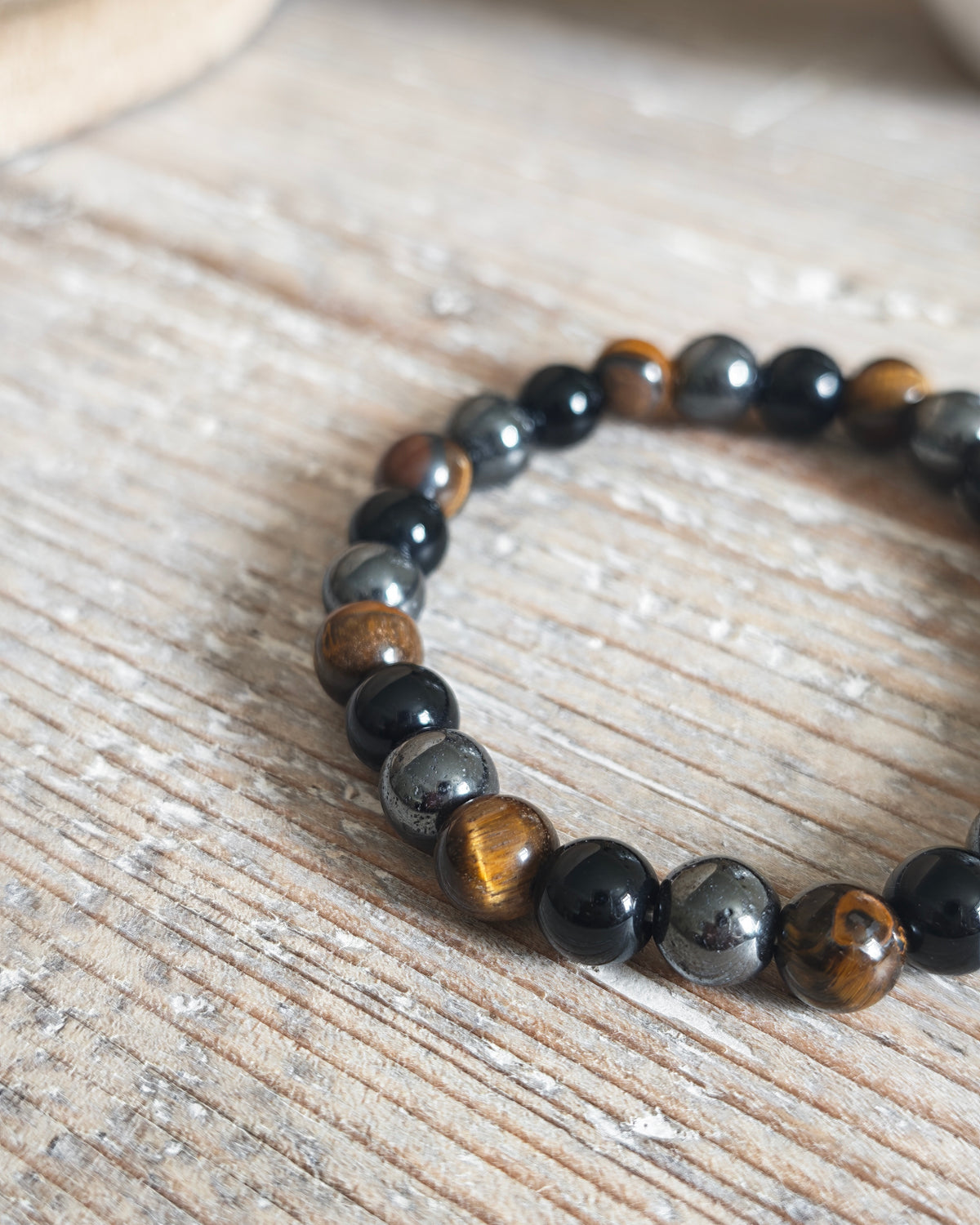 Triple Protection Crystal Bracelet 8mm A+