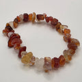 Carnelian Chip Bracelet – Double Strung – Creativity & Confidence – Crystal Healing on the Go