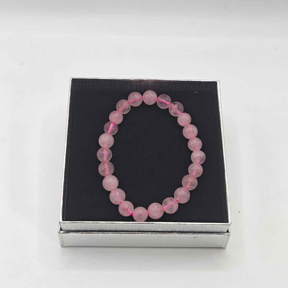 Natural Rose Quartz Bracelet A+ Grade