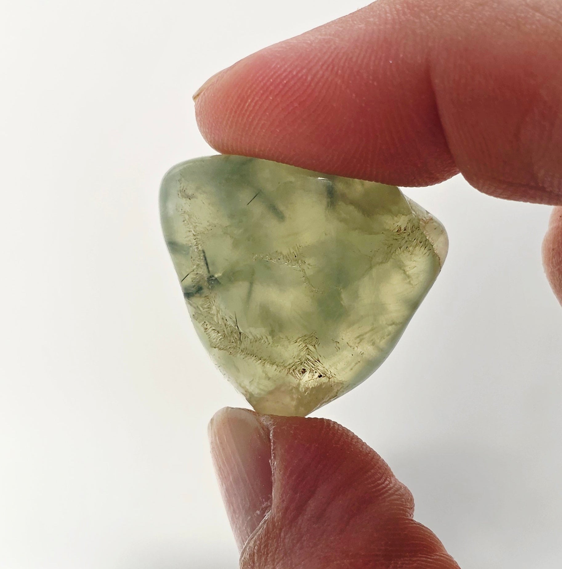 Prehnite Tumblestones – Heart Healing & Protection