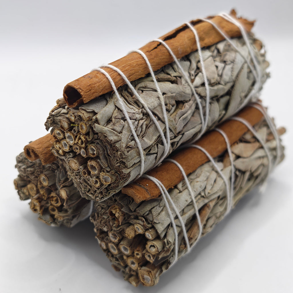 Cinnamon & White Sage Smudge Stick – California
