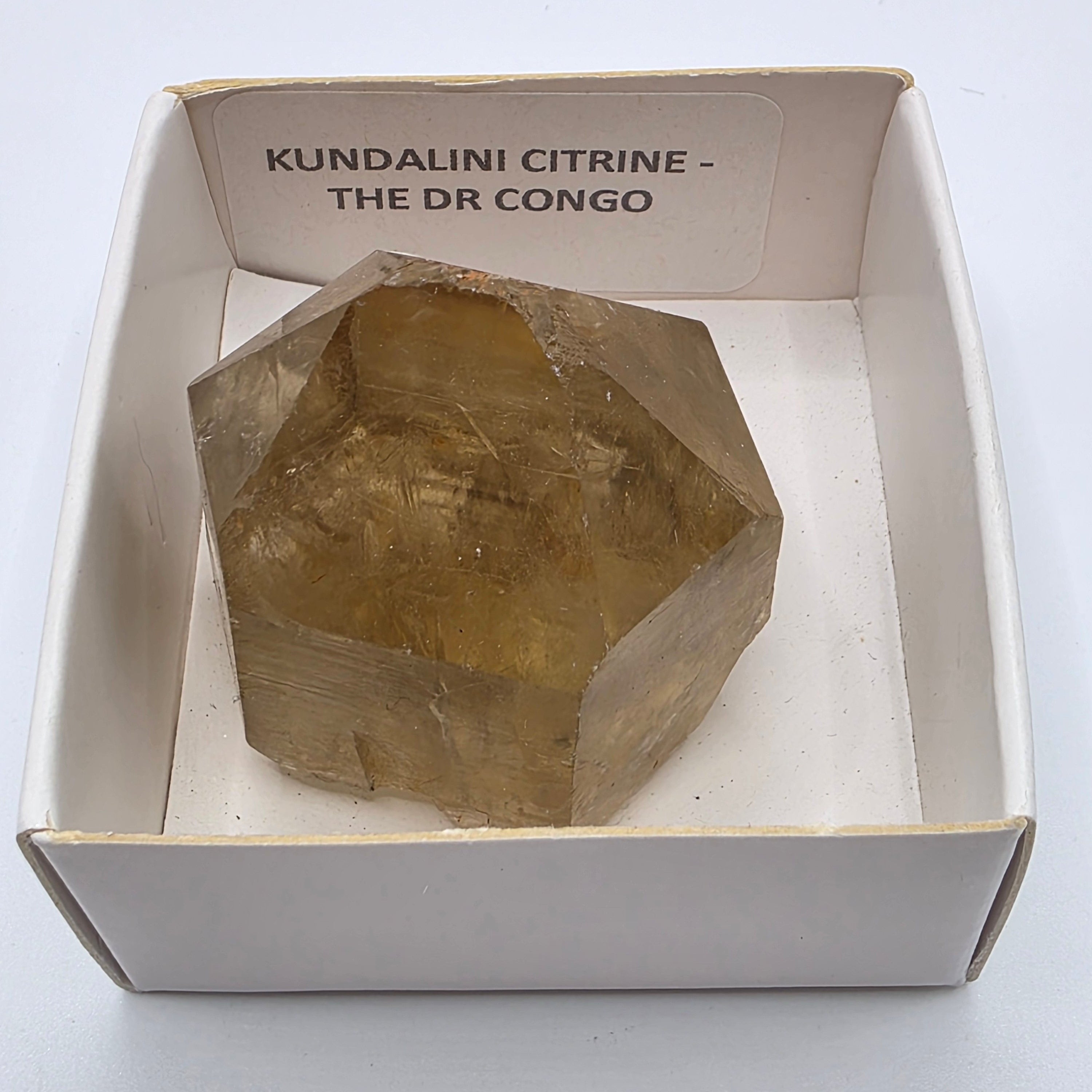 Natural Citrine Point – Congo – Genuine Natural Colour – Not Heat Treated – 6-7cm