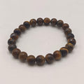 Tiger Eye Beaded Bracelet A+ 8mm for Confidence
