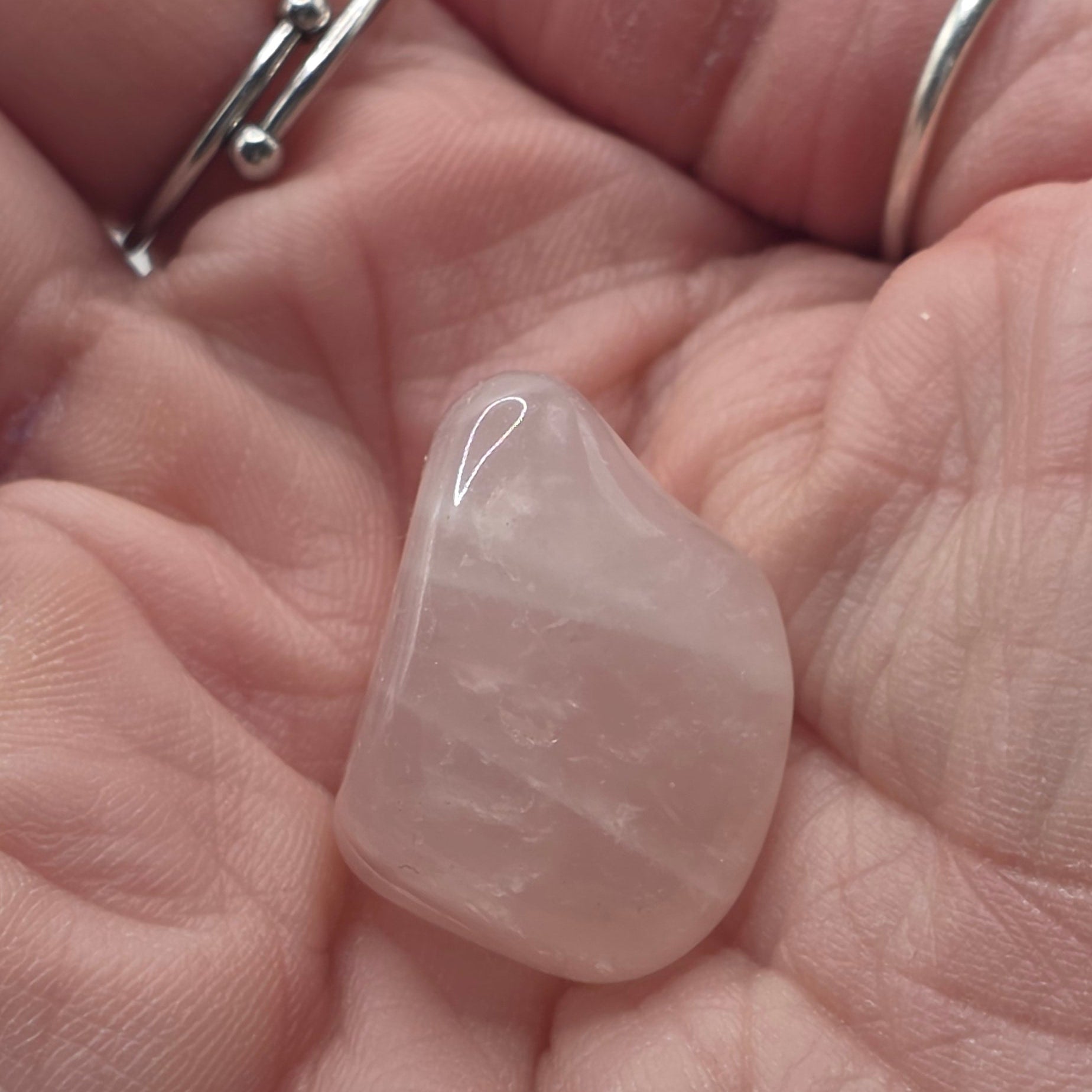 Rose Quartz Tumbled Stone – 2-3cm – Self-Love & Heart Healing