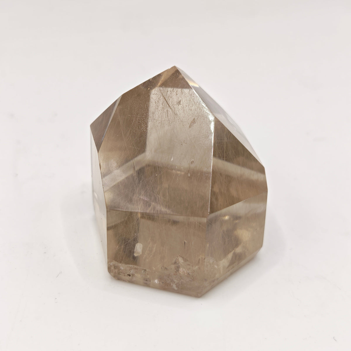 Natural Citrine Point Brazil with Inclusions, 4cm Not Heat Treated
