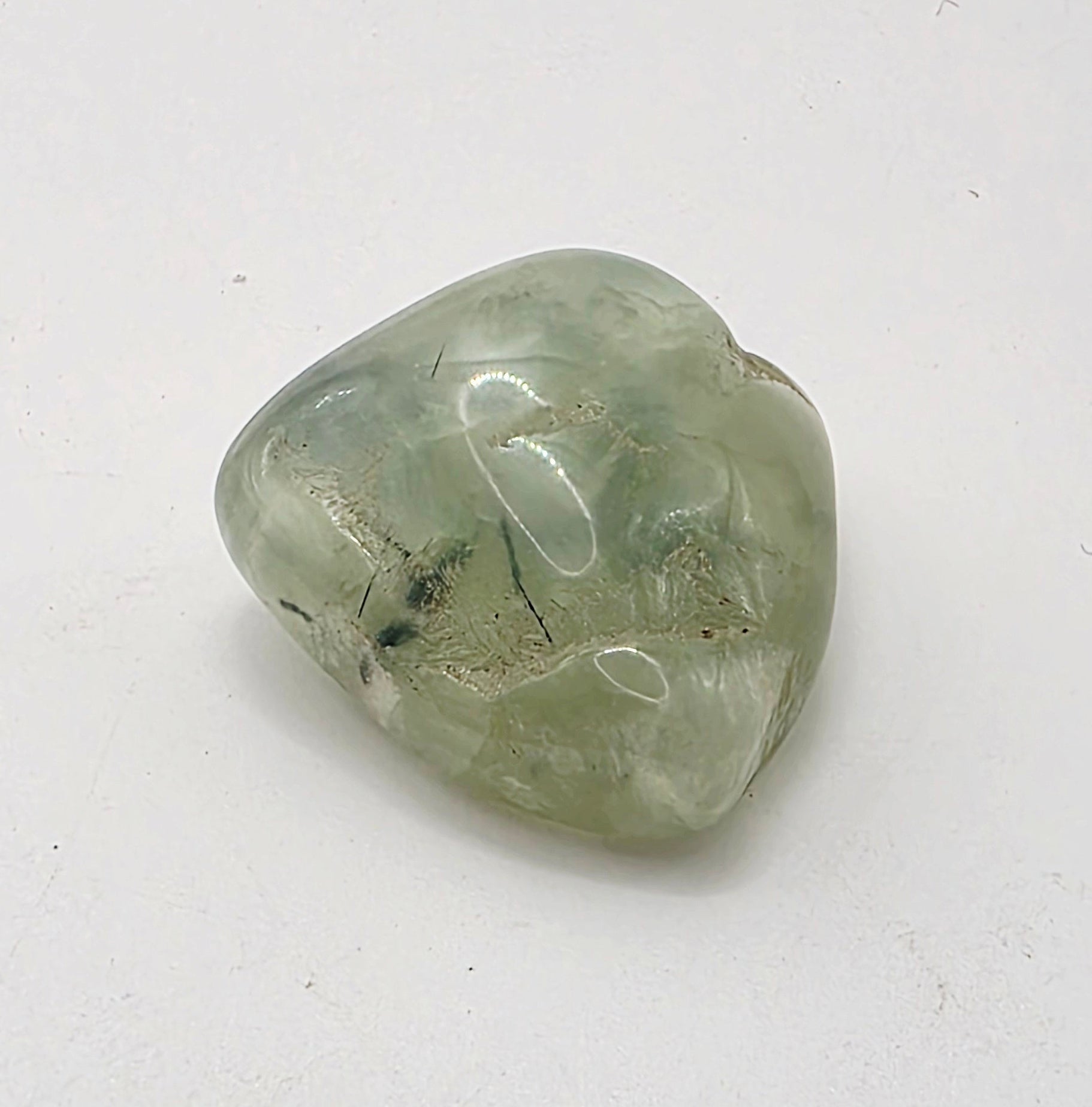 Prehnite Tumblestones – Heart Healing & Protection
