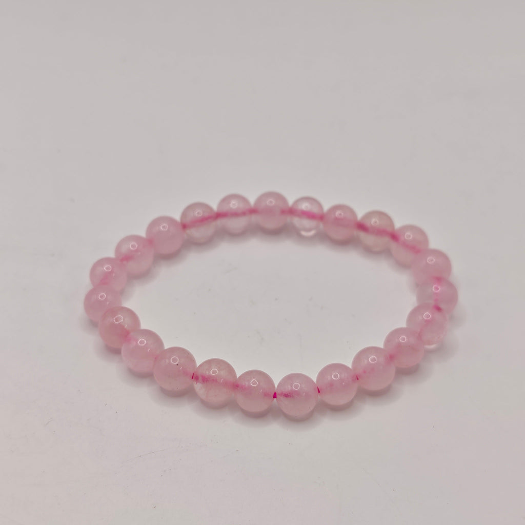 Natural Rose Quartz Bracelet A+ Grade