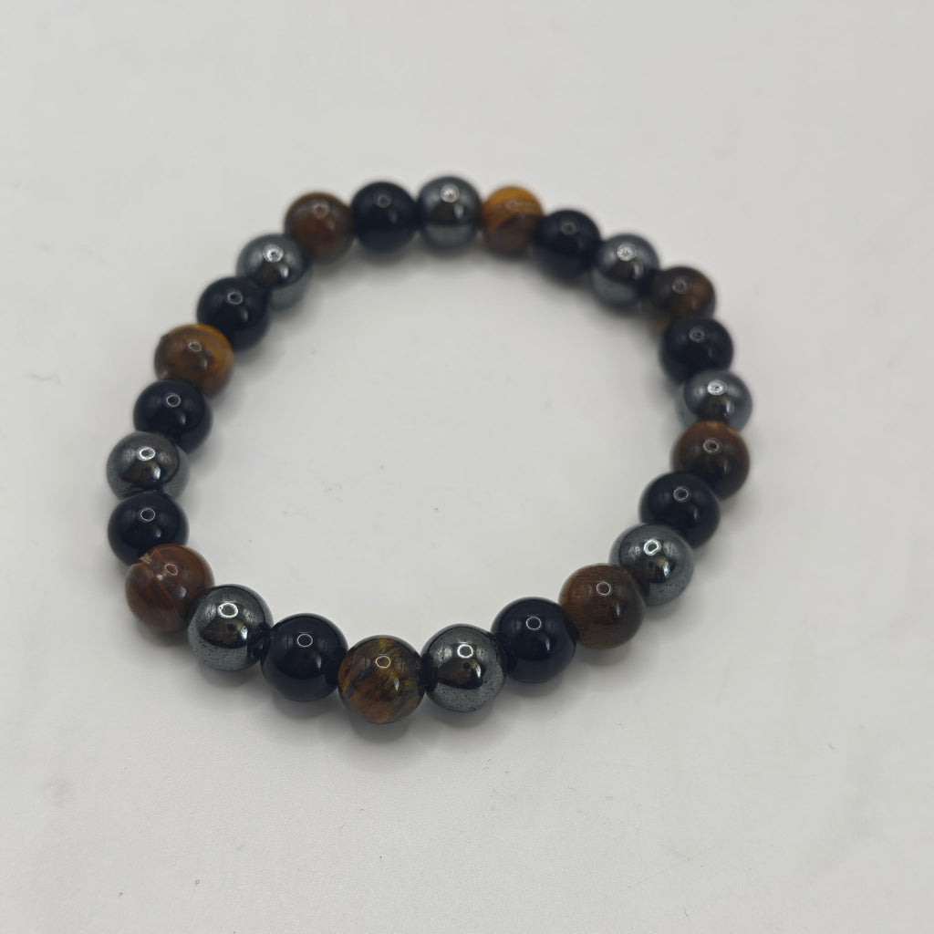 Triple Protection Crystal Bracelet 8mm A+