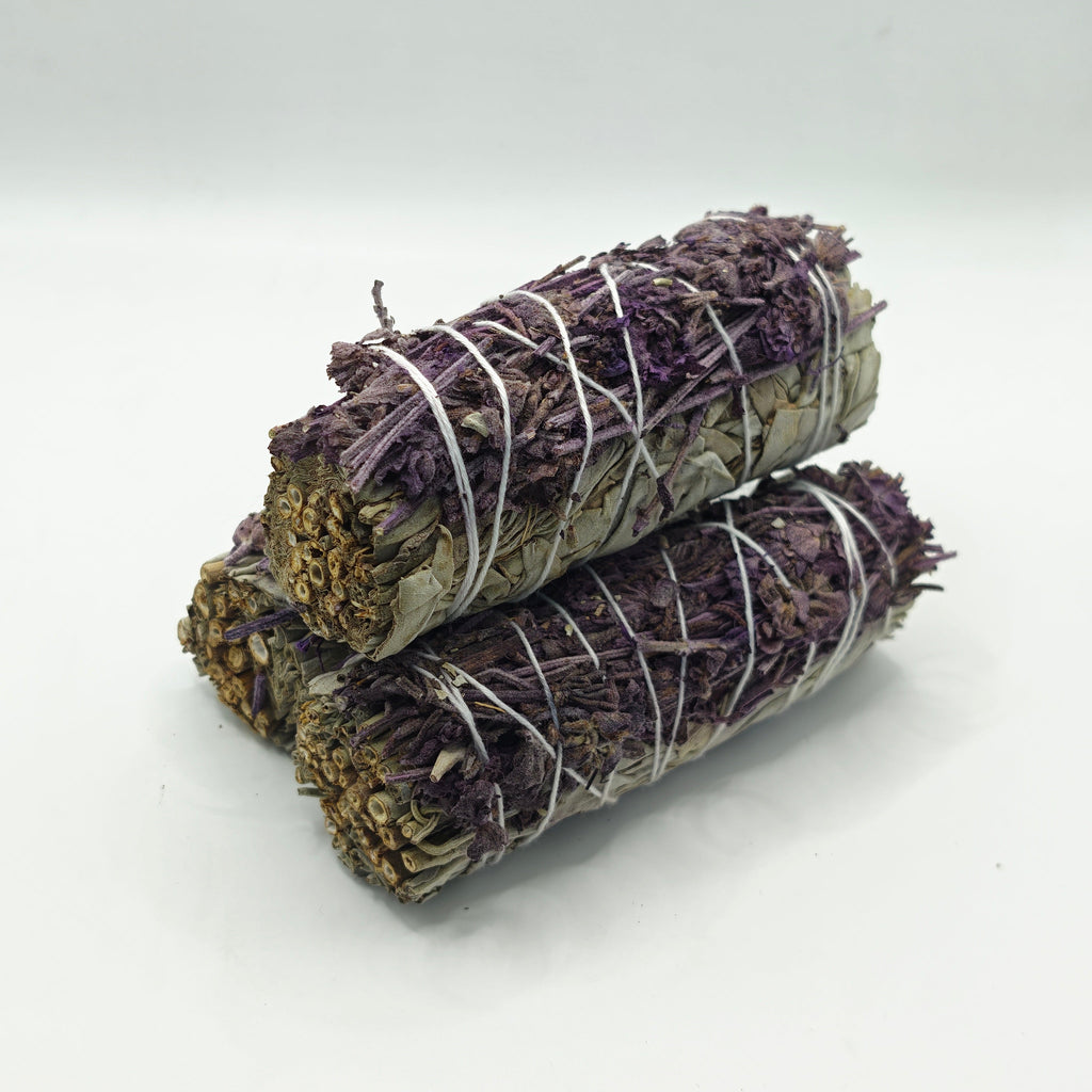 Lavender & White Sage Smudge Sticks – Calm & Cleansing