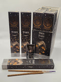 Pyrite Incense Sticks – Crystal Magic Range by Hari Darshan – with Mini Crystals & Info Card