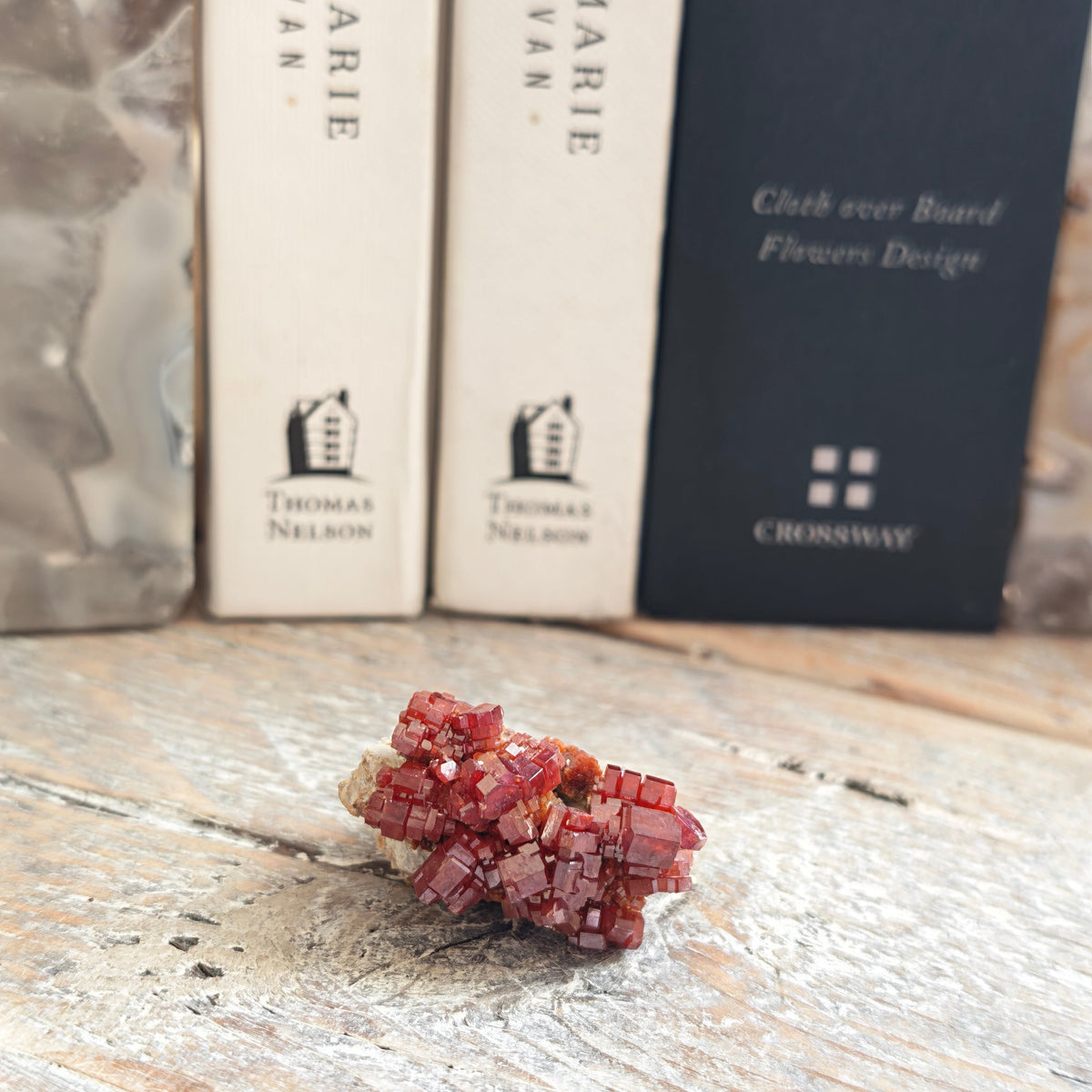Vanadinite Crystal Piece #1 – 21g Raw Mineral
