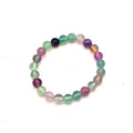 Fluorite Crystal Bracelet – 8mm Healing Gemstone