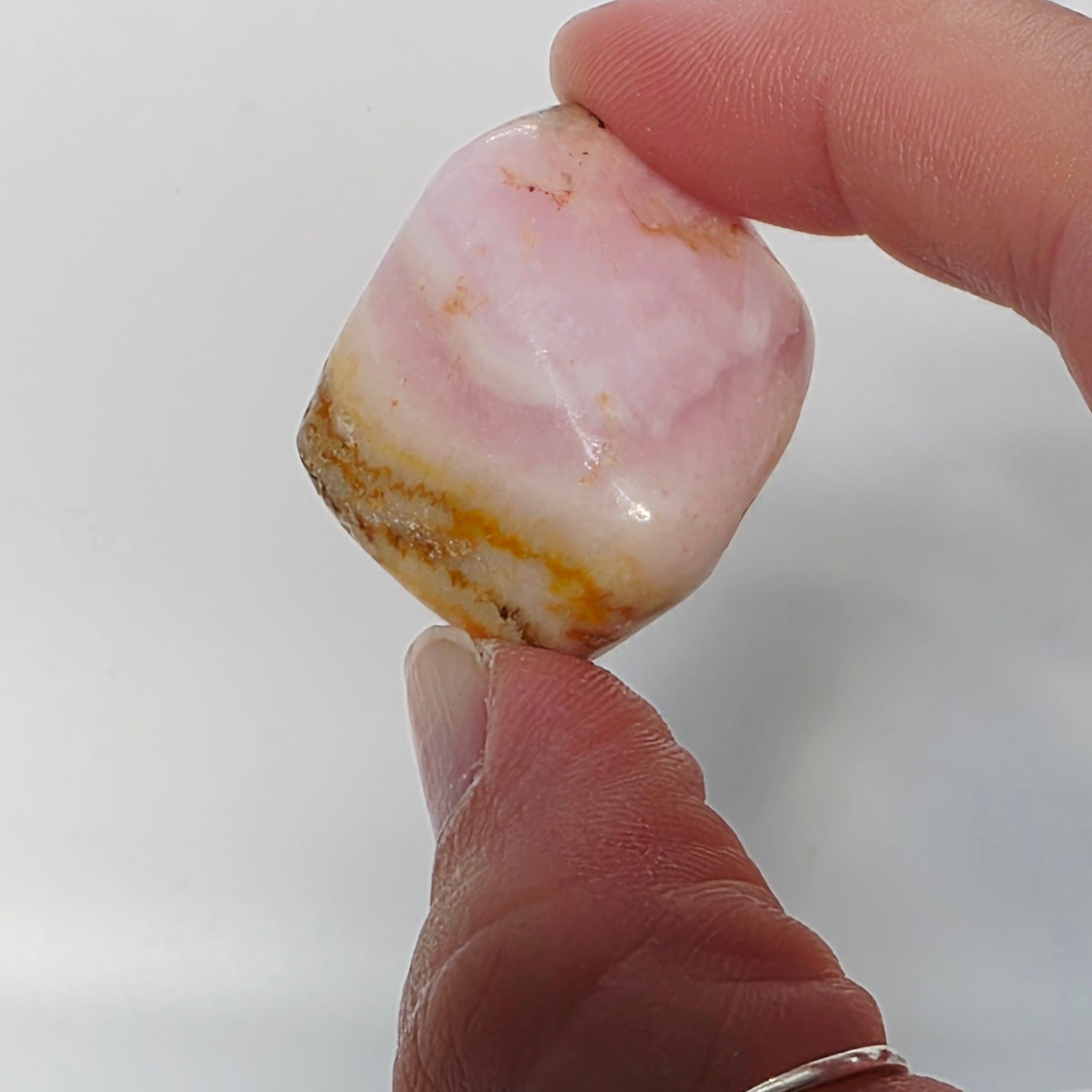 Pink Aragonite Tumblestones – Self-Love & Emotional Healing