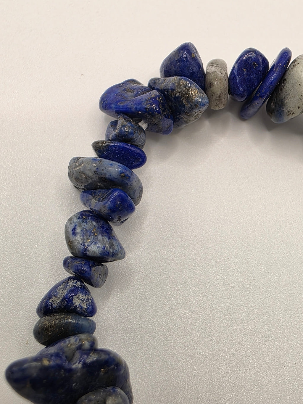 Lapis Lazuli Chip Bracelet – Double Strung – Wisdom & Truth – Crystal Healing on the Go