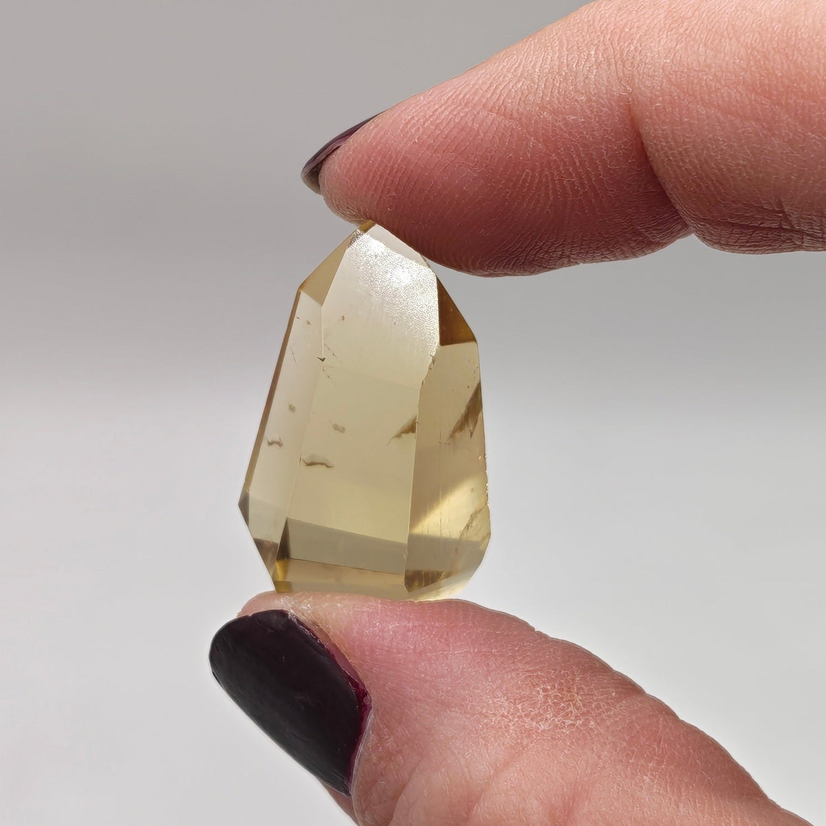 Natural Citrine Point Brazil – Super Clear, 3.5cm Not Heat Treated