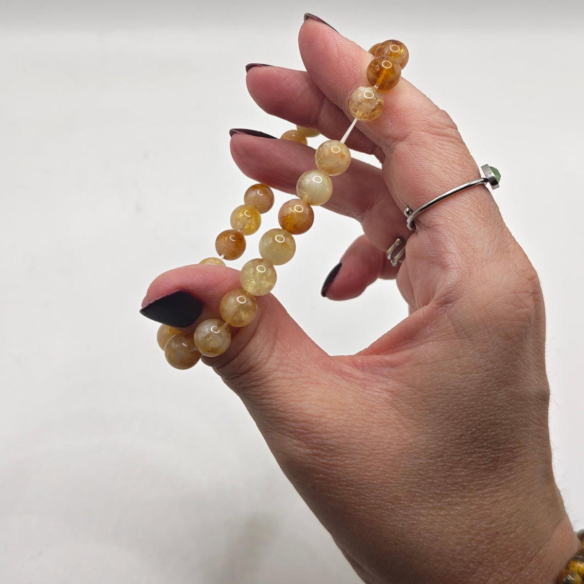 Natural Citrine Bracelet A+ Grade – 8mm