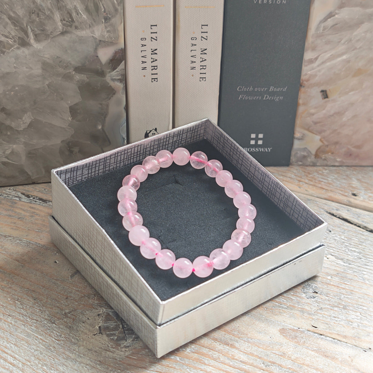 Natural Rose Quartz Bracelet A+ Grade