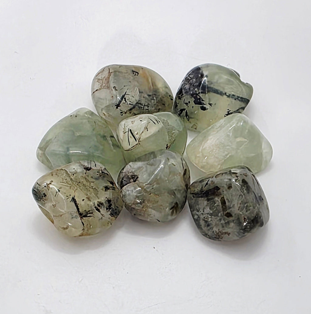 Prehnite Tumblestones – Heart Healing & Protection