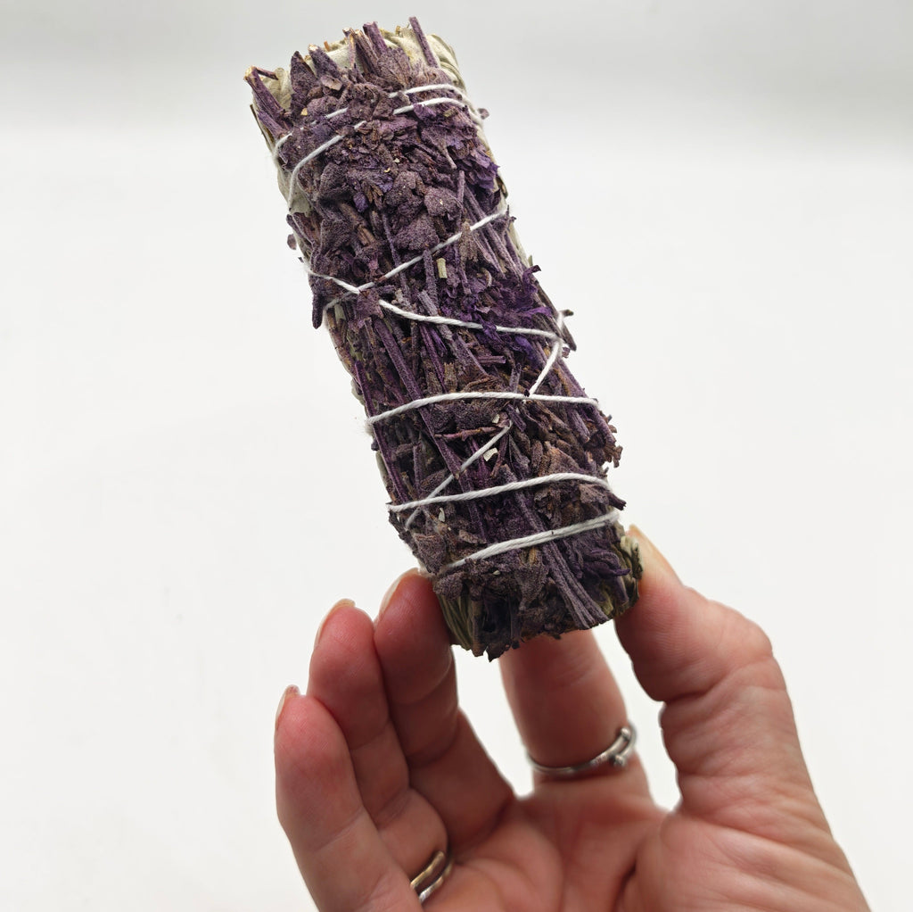 Lavender & White Sage Smudge Sticks – Calm & Cleansing
