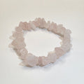 Rose Quartz Chip Bracelet – Double Strung – Self-Love & Heart Healing – Crystal Healing on the Go