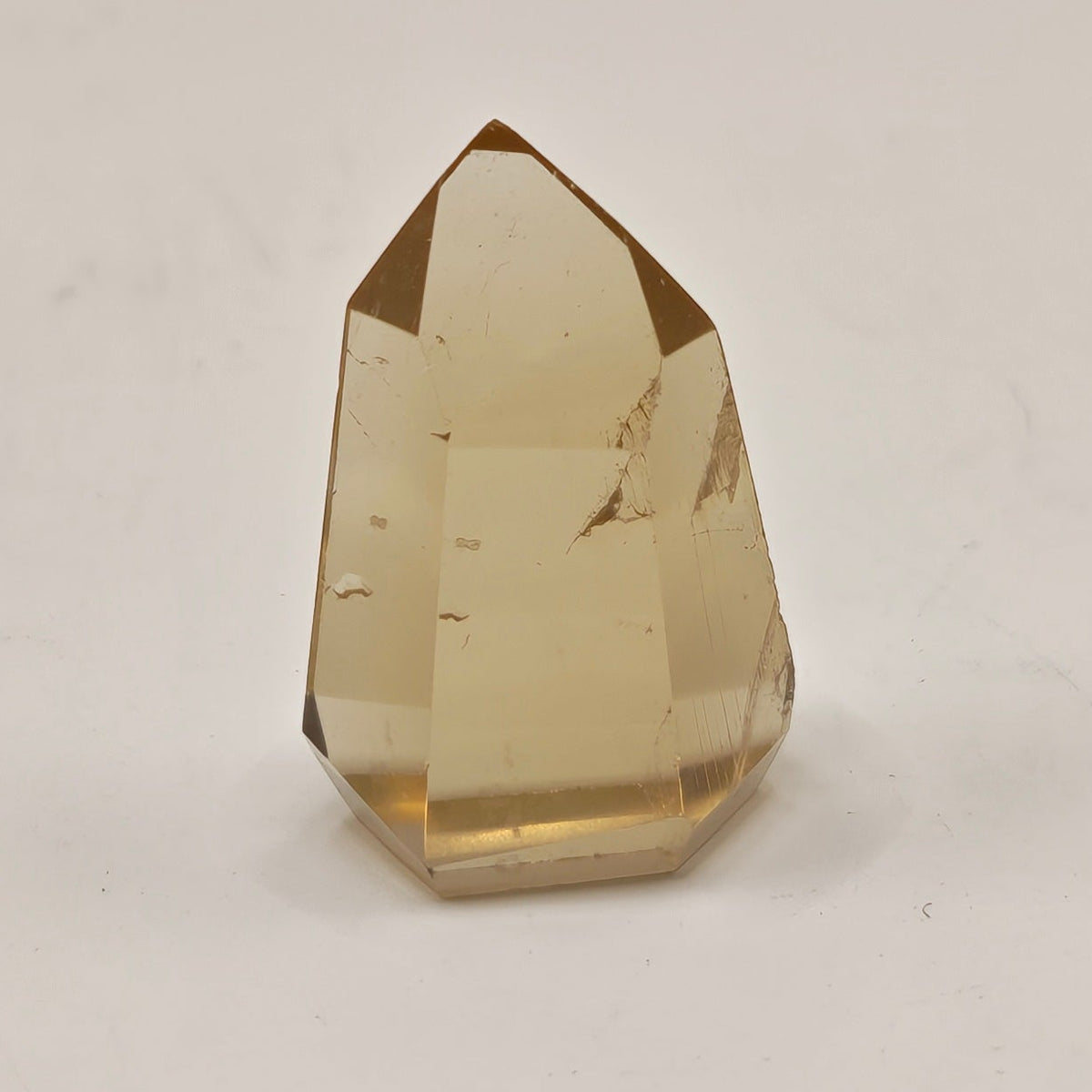 Natural Citrine Point Brazil – Super Clear, 3.5cm Not Heat Treated