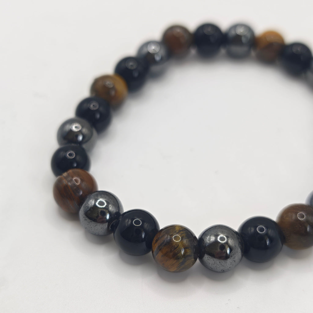 Triple Protection Crystal Bracelet 8mm A+